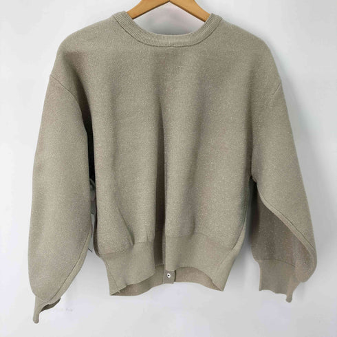 アイテムズ アーバンリサーチ ITEMS URBAN RESEARCH ドットボタンラメニットカーディガン レディース FREE